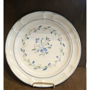 Hearthside FLORAL EXPRESSIONS Stoneware Japan Dinner Plate MINT